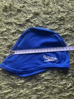 Speedo 青 スイムキャップ