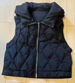 キルティングベスト 黒