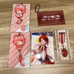 すとぷり あにまるらばすと 莉犬　ブロマイド　勲章ブローチ　クリアポーチ　セット