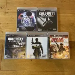 PS3 ゲームセット 5本セット