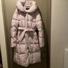 ミッシュマッシュ　ロングダウンコート　ピンクのサムネイル