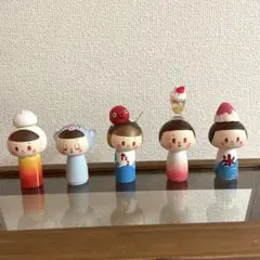 miu laboこけし5体 まとめ売り