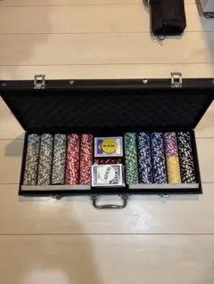 ポーカーチップ ポーカーマット付き