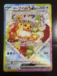 ポケモンカード　テラスタルフェス イーブイex sar