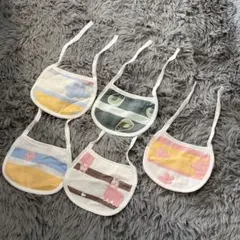 新品未使用✨スタイ　よだれかけ　男女兼用　5個セット
