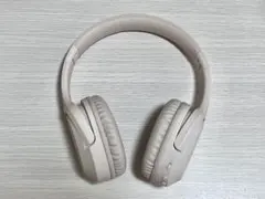 ワイヤレスヘッドホン　ベージュ　アイボリー　Bluetooth対応のサムネイル