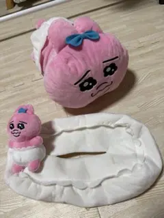 おぱんちゅうさぎ　ティッシュボックスカバー セット