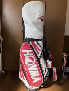HONMA キャディバッグ 黒白ピンク　美品 Amazon | ホンマ ゴルフ アリゲーター キャディバッグ 23SS