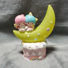 サンリオ　リトルツインスターズ　キキララ　40周年記念　インテリアライト　陶器製 サンリオ リトルツインスターズ キキララ 40周年記念 インテリアライト