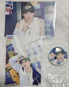 StrayKids スキズサウナ バンチャン ラントレ(傷あり) 缶バッジ