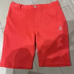 CGP コーラルピンク ショートゴルフパンツ