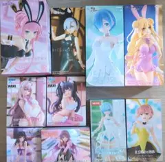美少女フィギュア　リゼロ レム、NIKKE など10個　まとめ売り