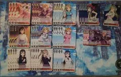 ヴァイスシュヴァルツ ラブライブ 39枚 赤パーツ