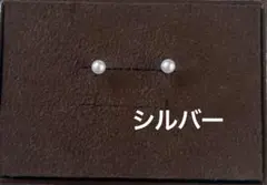 【新品】ピアス両耳20G　シルバー　サージカルステンレス 定番パール