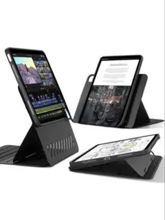 ESR iPad Air 11インチ ケース Shiftシリーズ ブラック