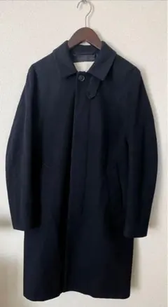 MACKINTOSH（マッキントッシュ）ウール ステンカラーコート 紺 38のサムネイル