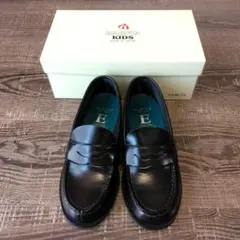 HARUTA キッズ 21cm ワイン ローファー