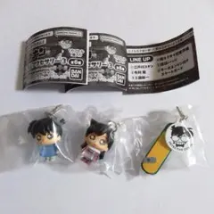 名探偵コナン　めじるしアクセサリー3 毛利蘭　工藤新一　スケートボード　新蘭