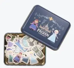 東京ディズニーリゾート　アナと雪の女王　缶付きフレークシールセット　アナ　エルサ