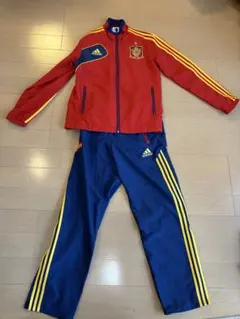 adidas スペイン代表 ウインドブレーカー 上下セット