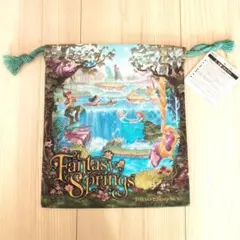 新品未使用　ファンタジースプリングス　巾着
