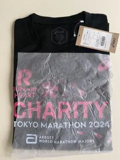 新品　未開封　ASICS 東京マラソン2024 チャリティランナー　Tシャツ