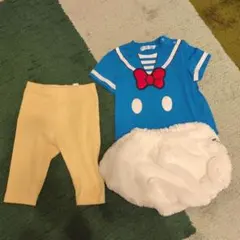 東京ディズニーリゾート公式 ドナルドダック90サイズ（帽子、靴の 