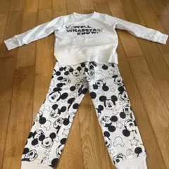 ミッキーマウス パジャマセット 110cm