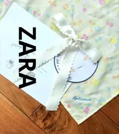 ZARA ザラ　スカラップ　リボン　ヘアバレッタのサムネイル