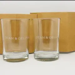 DEAN & DELUCA ガラスグラス 2個セット