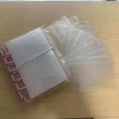 ピンク リフィル 透明ポケット セット