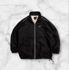 【レア】90s NIKE ナイロンジャケット 短丈 ビンテージ ドローコード付き