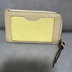 LOEWE ロエベ フラグメントケース カードケース アナグラム イエロー