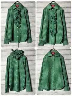 極美品 ヴィヴィアンウエストウッドレッドレーベル ボウタイシャツ オーブ総柄 極美品 ヴィヴィアンウエストウッドレッドレーベル ボウタイ