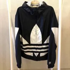 adidas アディダス オリジナルス ナイロンジャケット ビッグトレフォイル