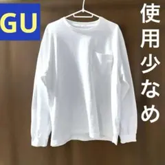 男女兼用M白GU長袖Tシャツのサムネイル