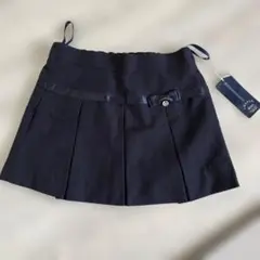 ネイビー スカート 100cm ポリエステル