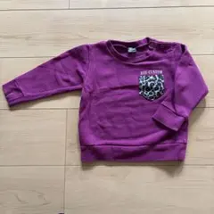 RAD CUSTOM パープル トレーナー90