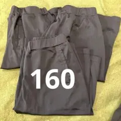 ユニクロハーフパンツ黒3枚セット