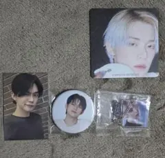 Yeonjun TXT ヨンジュン缶バッジ　キーホルダー4点セット