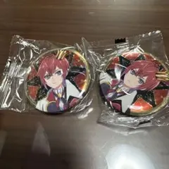 ツイステ リドル・ローズハート ガチャガチャ 缶バッチ