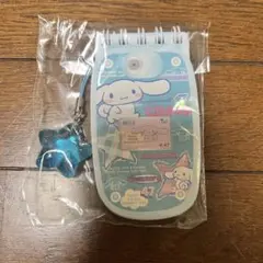 サンリオ　シナモンロール　携帯型メモ　平成レトロ