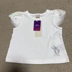 プティマイン　ディズニー　アリエル　フリル袖 Tシャツ 80