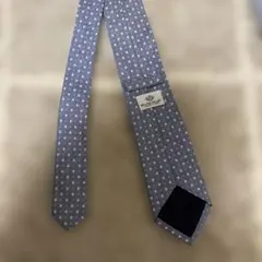 BEAMS HEART青色ドット柄ネクタイ