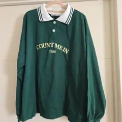 TYTYCLAPPY ダークグリーン ポロシャツ