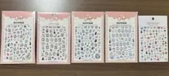 ネイルシール5枚セット