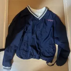 こ*様 Champion ネイビー ナイロンジャケット Lサイズ
