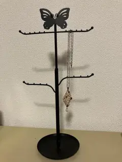 蝶デザインのアクセサリーケース