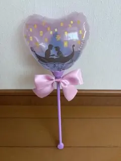 ハート型カップル風船