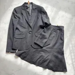 アンカーウーマン　セットアップ　スーツ　【M】11　ダークグレー　スカート